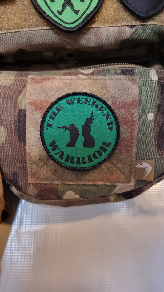 The Weekend Warrior Velcro Patch