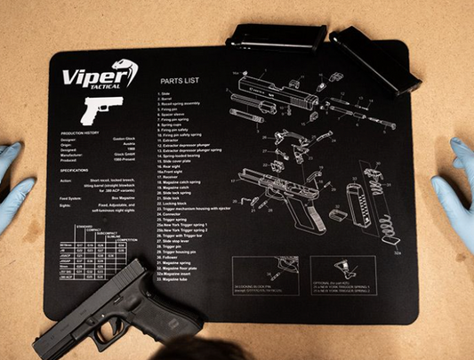 Viper Tactical Pistol Cleaning Mat Glock